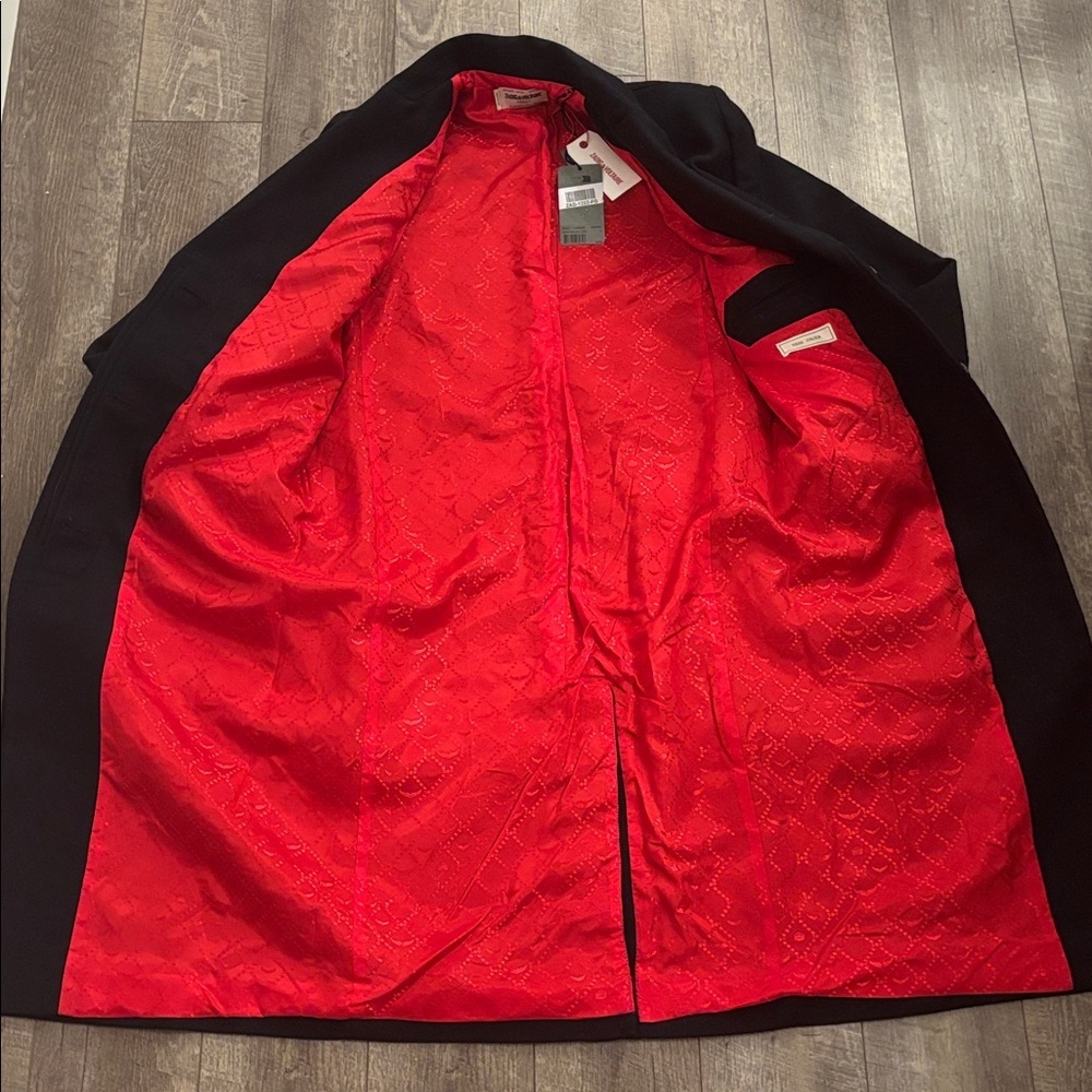 Zadig&Voltaire Marly Lainage Coat NWT - Picture 5 of 11